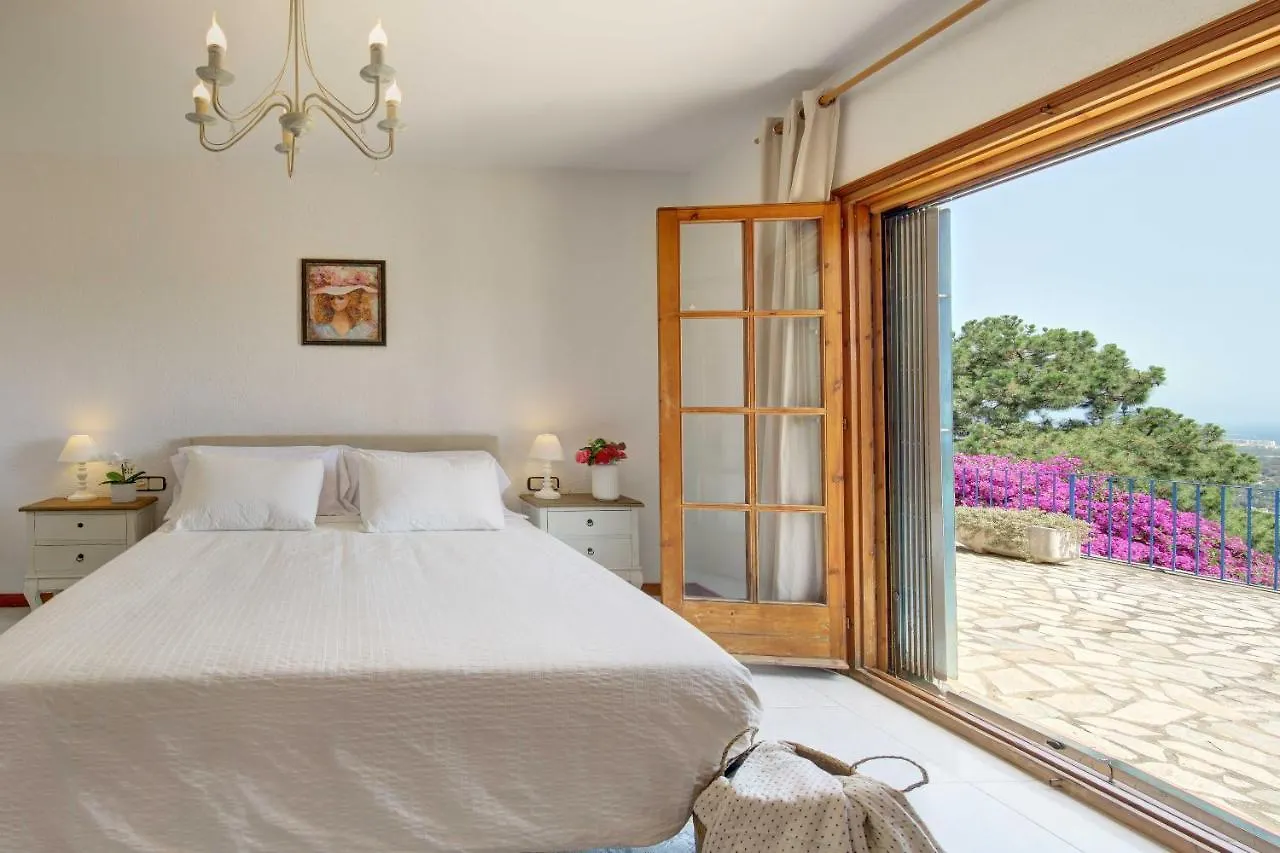 Villa Maria With Swimming Pool & Sea View 卡隆赫 0*,